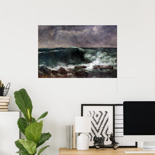 Poster La vague (Bureau à domicile)