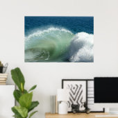 Poster la vague (Bureau à domicile)