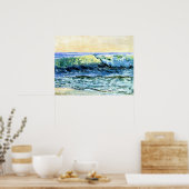 Poster La vague d'Albert Bierstadt (Cuisine)
