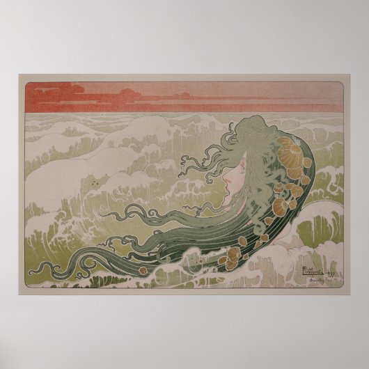 Poster La Vague de Livemont (Devant)