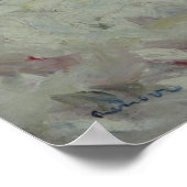 Poster La vague de Pierre-Auguste Renoir (Coin)