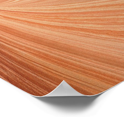 Poster la vague horizontale (Coin)