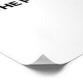 Poster La valeur réside dans le processus - Motivational (Coin)