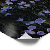 Poster La vallée de la Lavande à l'aube (Coin)