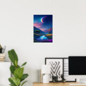 Poster La Vallée De La Lune, Une Nuit Charmante (Bureau à domicile)