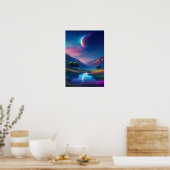 Poster La Vallée De La Lune, Une Nuit Charmante (Cuisine)