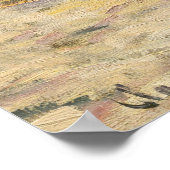 Poster La Vallée de la Nervia Claude Monet (Coin)
