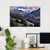Poster La vallée de Lauterbrannen (Bureau à domicile)