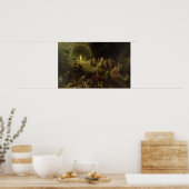 Poster La Vallée des larmes, 1883 (Cuisine)