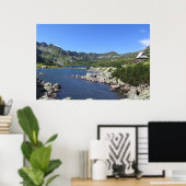Poster La vallée polonaise des Cinq Lacs, Tatras (Bureau à domicile)