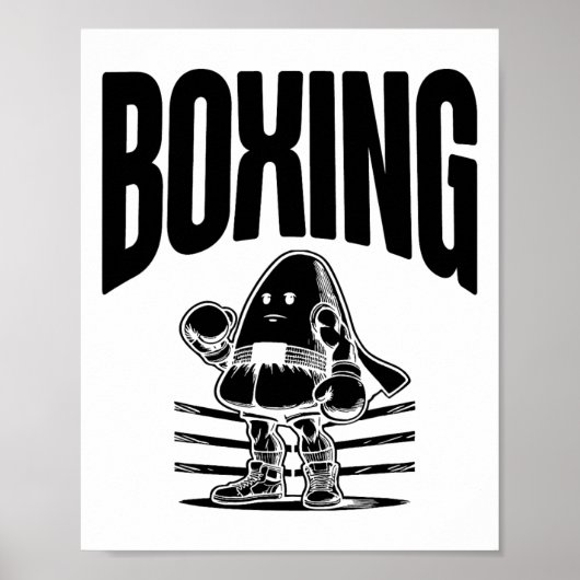 Poster La veille de Halloween en boxe (Devant)