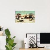 Poster la veille de Noël (Bureau à domicile)