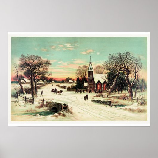 Poster la veille de Noël (Devant)