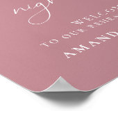 Poster La veille du dîner de répétition de mariage Bienve (Coin)