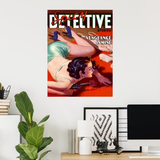 Poster la vengenace est à moi (Bureau à domicile)