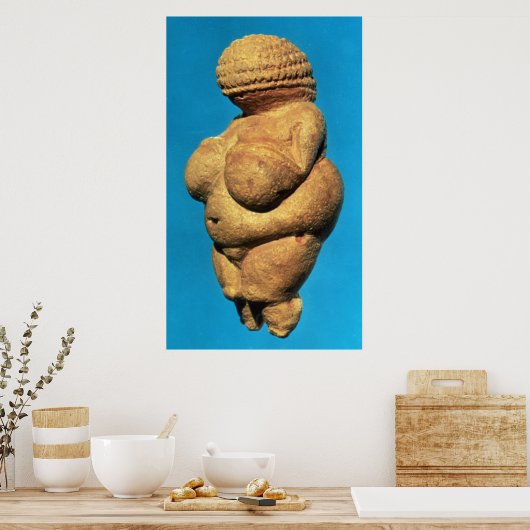 Poster La Vénus de Willendorf (Cuisine)