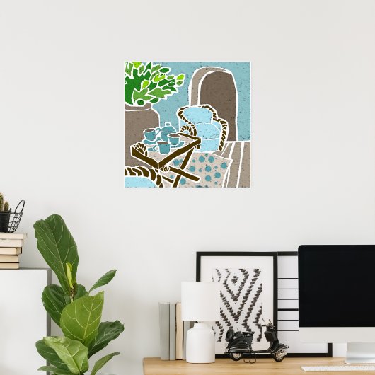 Poster La véranda (Bureau à domicile)