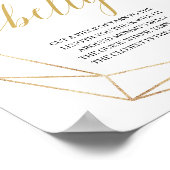 Poster La verdure comme la taille est le jeu de signes ve (Coin)