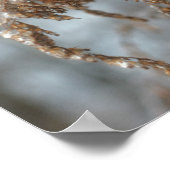 Poster La verge d'or après la tempête de glace Nature (Coin)