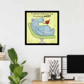 Poster La vérification dentaire est HippopotaMUST (Bureau à domicile)