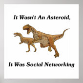 Poster La Véritable Cause De L'Extinction Du Dinosaure (Devant)