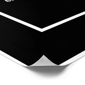 Poster La vérité en hébreu (Coin)