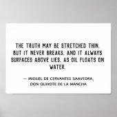 Poster La vérité ne rompt jamais le devis (Devant)