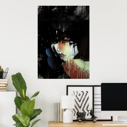 Poster La veuve (Bureau à domicile)