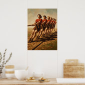 POSTER LA VICTOIRE À L'ARRACHÉ (Cuisine)