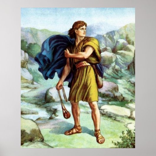 Poster La victoire de David (Devant)