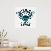 Poster La Victoire Des Aigles De Bande D'Oiseaux Est Pour (Cuisine)