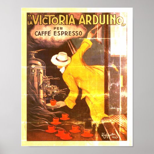 Poster La Victoria Arduino Caffe Expresso Italie - Advert (Devant)