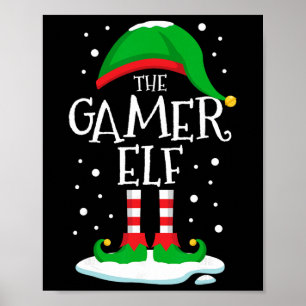 Poster La vidéo de Noël de la famille de l'elfe gamer Xma