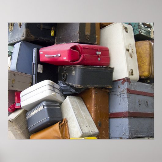 Poster La vie a beaucoup de bagages (Devant)