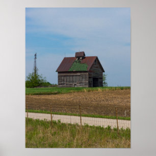 Poster La vie agricole dans l'Illinois