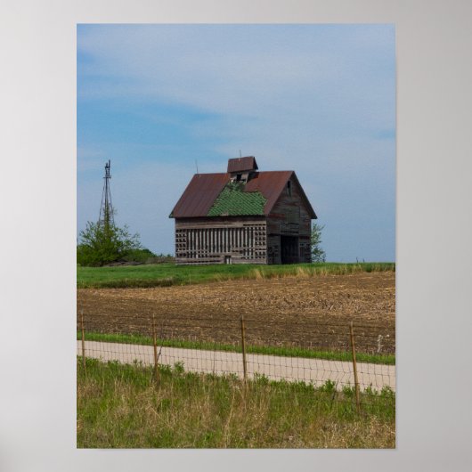 Poster La vie agricole dans l'Illinois (Devant)