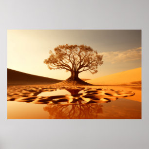 Poster La vie arborée Enchantant une nature paisible