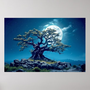 Poster La vie arborée Enchantant une nature paisible