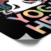 Poster La vie arrive Yoga aide _8 (Coin)