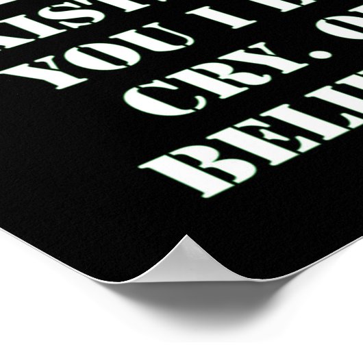 Poster La vie athée (Coin)