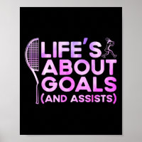 La vie au sujet des objectifs et des sports