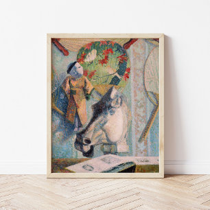 Poster La vie avec la tête du cheval   Paul Gauguin