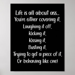 Poster La vie, c’est tout, c’est toi qui la couvre, Laugh