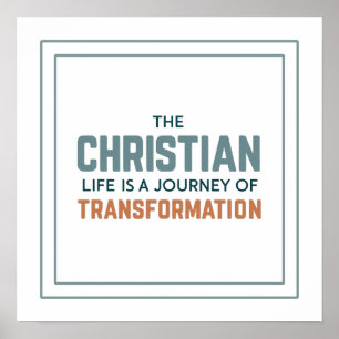 Poster La vie chrétienne comme voyage de transformation P