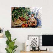 Poster La vie dans les pastels Cool (Bureau à domicile)