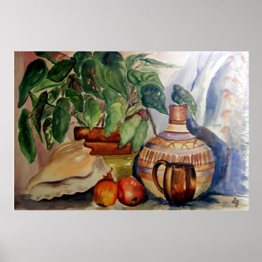 Poster La vie dans les pastels Cool (Devant)