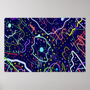 Poster La vie dans l'espace