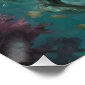 Poster La vie dans un bol de poisson no 24 (Coin)