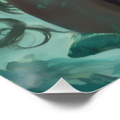 Poster La vie dans un bol de poisson no 26 (Coin)