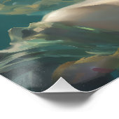 Poster La vie dans un bol de poisson no 28 (Coin)